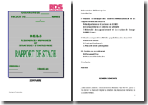 Rapport de stage GRH