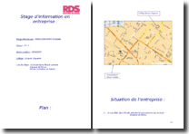 Rapport de stage d'information dans une école primaire