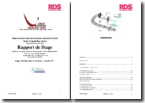 stage de réalisation en
